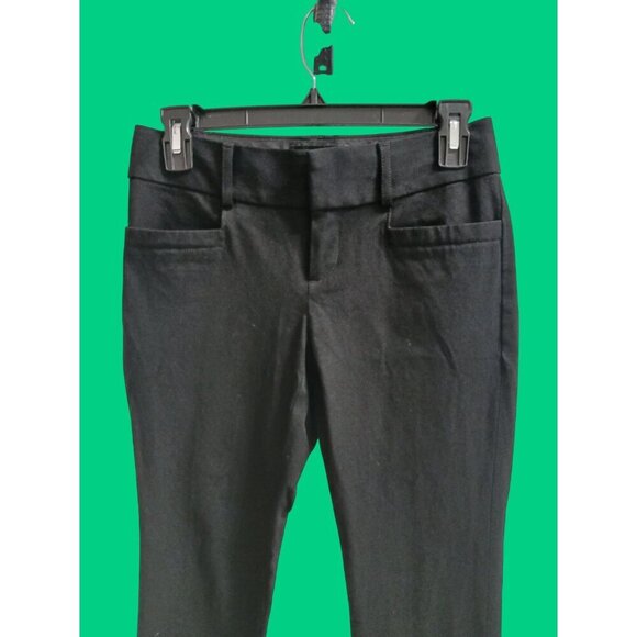 Banana Republic Jackson Fit Black Dress Pants 00Petite - Picture 3 of 9
